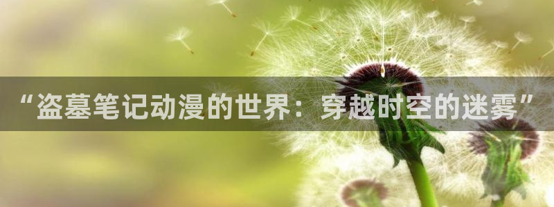 日本里番动画片：“盗墓笔记动漫的世界：穿越时空的迷雾”